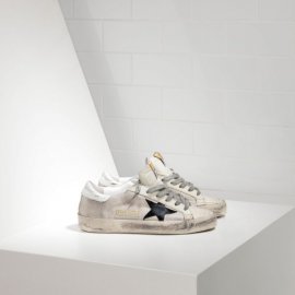Golden Goose Super Star Sneakers In Bonded Fabric With Leather Star Women